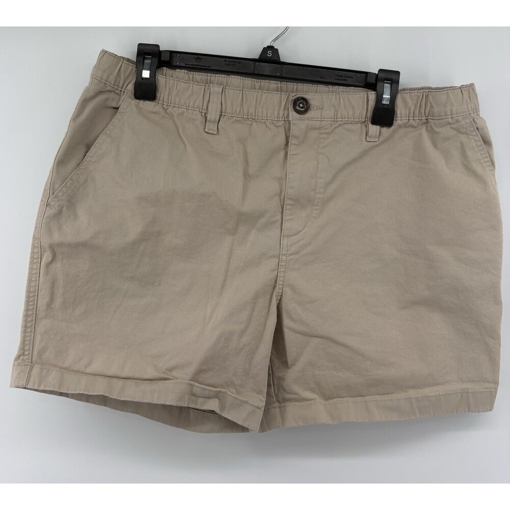 Chubbies The Khakinators Originals Shorts Mens XL 5” Inseam Tan Stretch